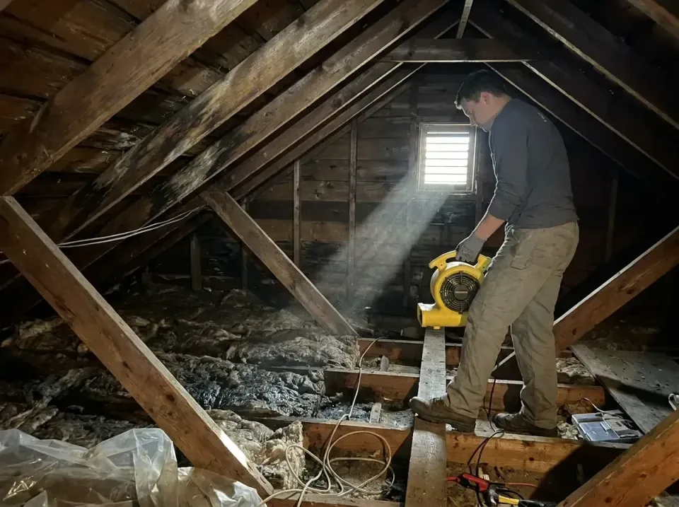 attic-water-damage-drying-proc-007 — frequently asked questions, Emergency Water Extraction & 24/7 Flood Response in Joplin,…